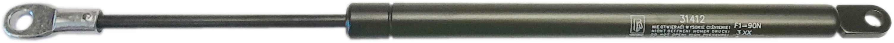 Sprężyna gazowa (31412 FA Krosno) siła 90N długość 345mm skok 84mm