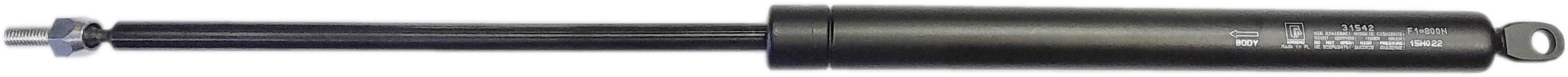 Sprężyna gazowa (31542 FA Krosno) siła 800N długość 491mm skok 200mm