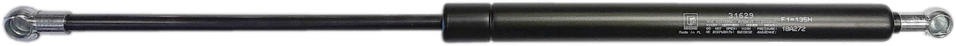 Sprężyna gazowa (31629 FA Krosno) siła 135N długość 405mm skok 160mm