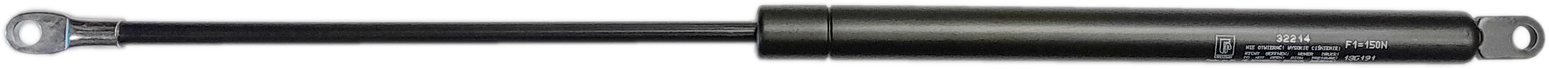 Sprężyna gazowa (32214 FA Krosno) siła 150N długość 485mm skok 200mm