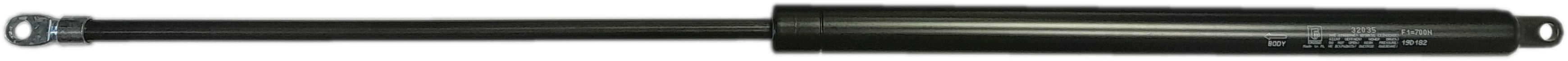 Sprężyna gazowa (32035 FA Krosno) siła 700N długość 685mm skok 295mm
