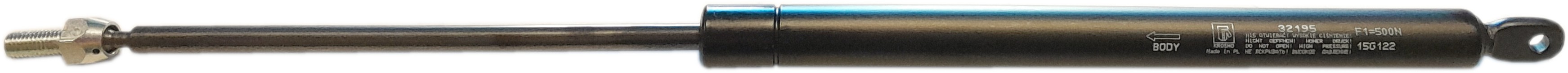 Sprężyna gazowa (32195 FA Krosno) siła 500N długość 425mm skok 150mm