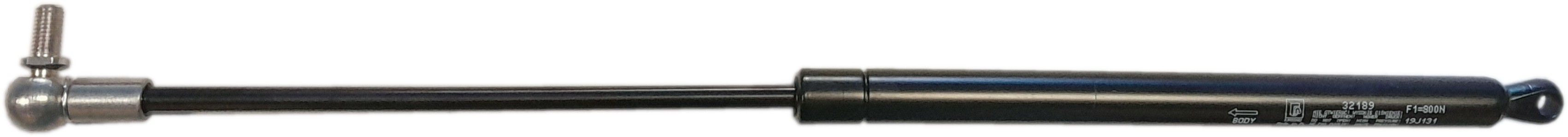 Sprężyna gazowa (32189 FA Krosno) siła 800N długość 494mm skok 198mm
