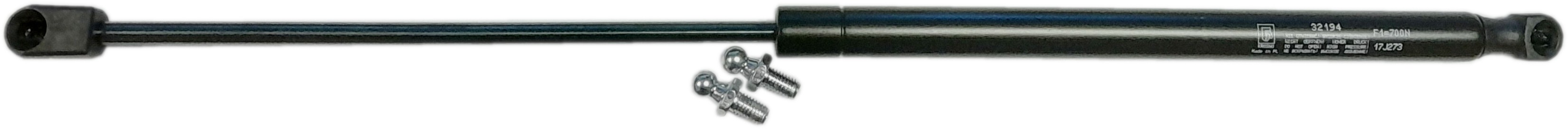 Sprężyna gazowa (32194 FA Krosno) siła 700N długość 810mm skok 350mm