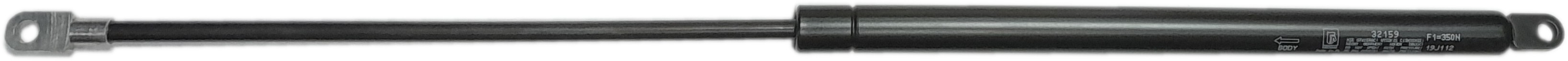 Sprężyna gazowa (32159 FA Krosno) siła 350N długość 585mm skok 250mm