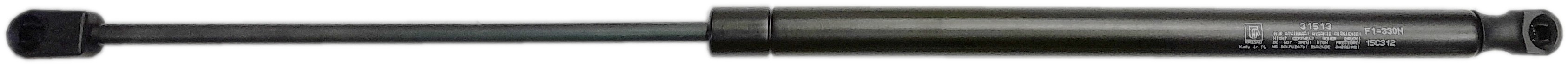 Sprężyna gazowa (31513 FA Krosno) siła 330N długość 537mm skok 200mm