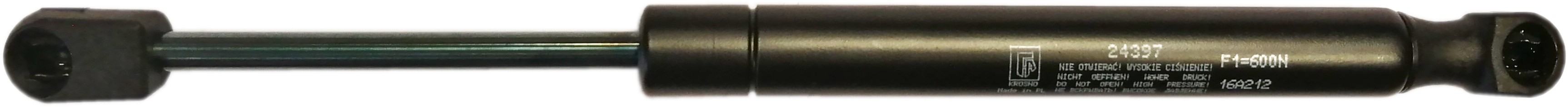 Sprężyna gazowa (24397 FA Krosno) siła 600N długość 291mm skok 91mm