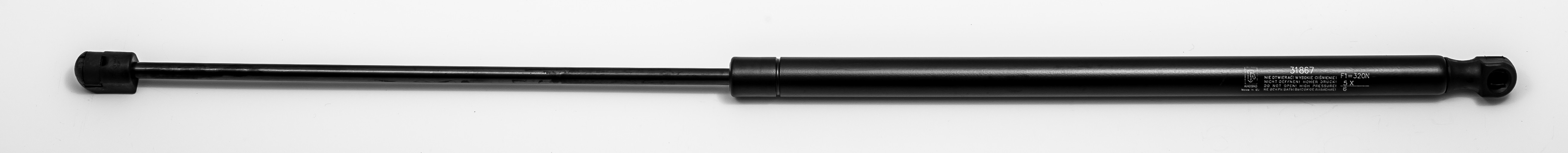 Sprężyna gazowa (31867 FA Krosno) siła 320N długość 655mm skok 270mm