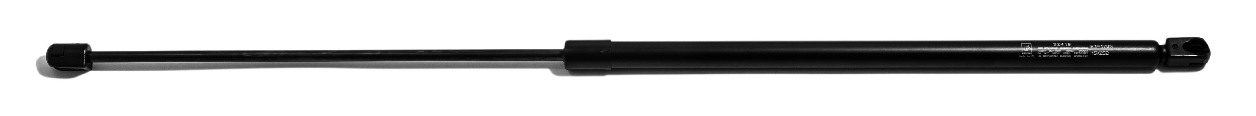 Sprężyna gazowa (32415 FA Krosno) siła 170N długość 740mm skok 310mm