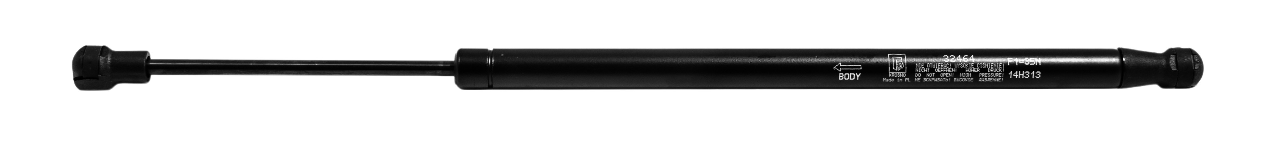 Sprężyna gazowa (32464 FA Krosno) siła 35N długość 393mm skok 96mm