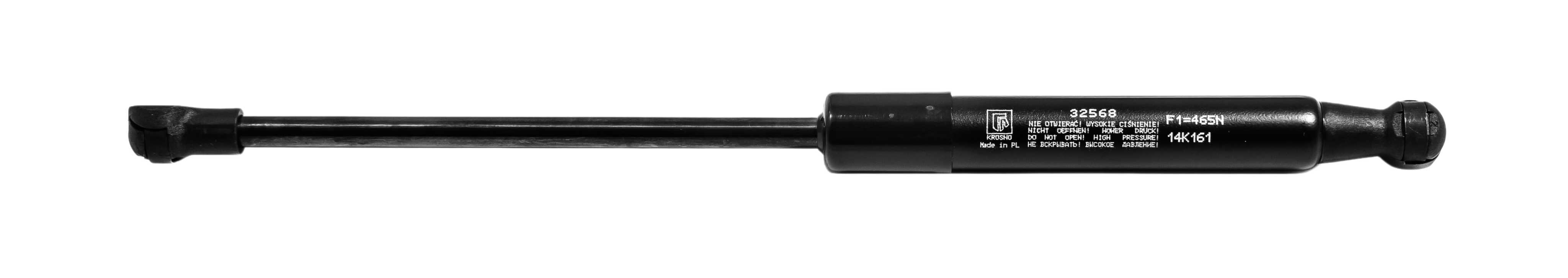 Sprężyna gazowa (32568 FA Krosno) siła 465N długość 303mm skok 78mm