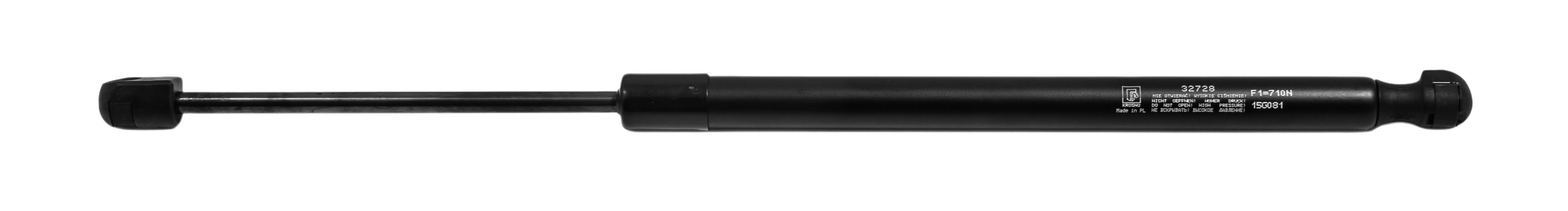 Sprężyna gazowa (32728 FA Krosno) siła 710N długość 462mm skok 142mm