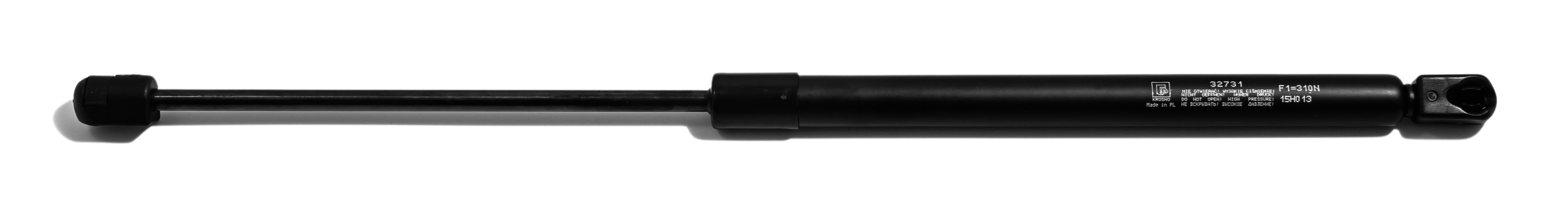 Sprężyna gazowa (32731 FA Krosno) siła 310N długość 480,5mm skok 190mm
