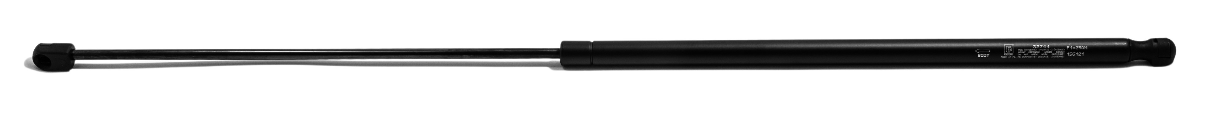 Sprężyna gazowa (32744 FA Krosno) siła 250N długość 785,5mm skok 344mm