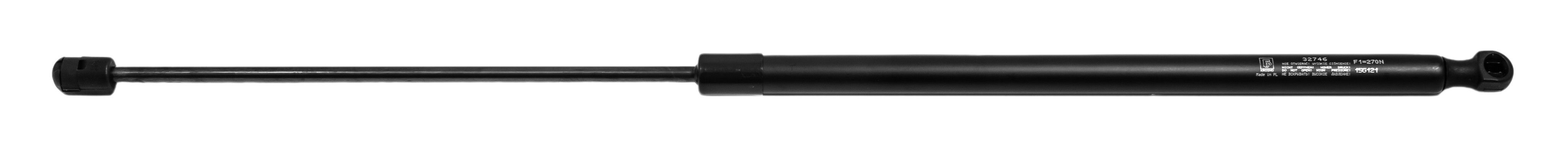 Sprężyna gazowa (32746 FA Krosno) siła 270N długość 670mm skok 268mm