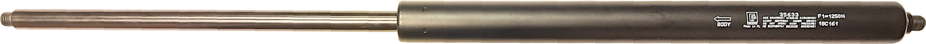 Sprężyna gazowa (35633 FA Krosno) siła 1250N długość 570mm skok 250mm