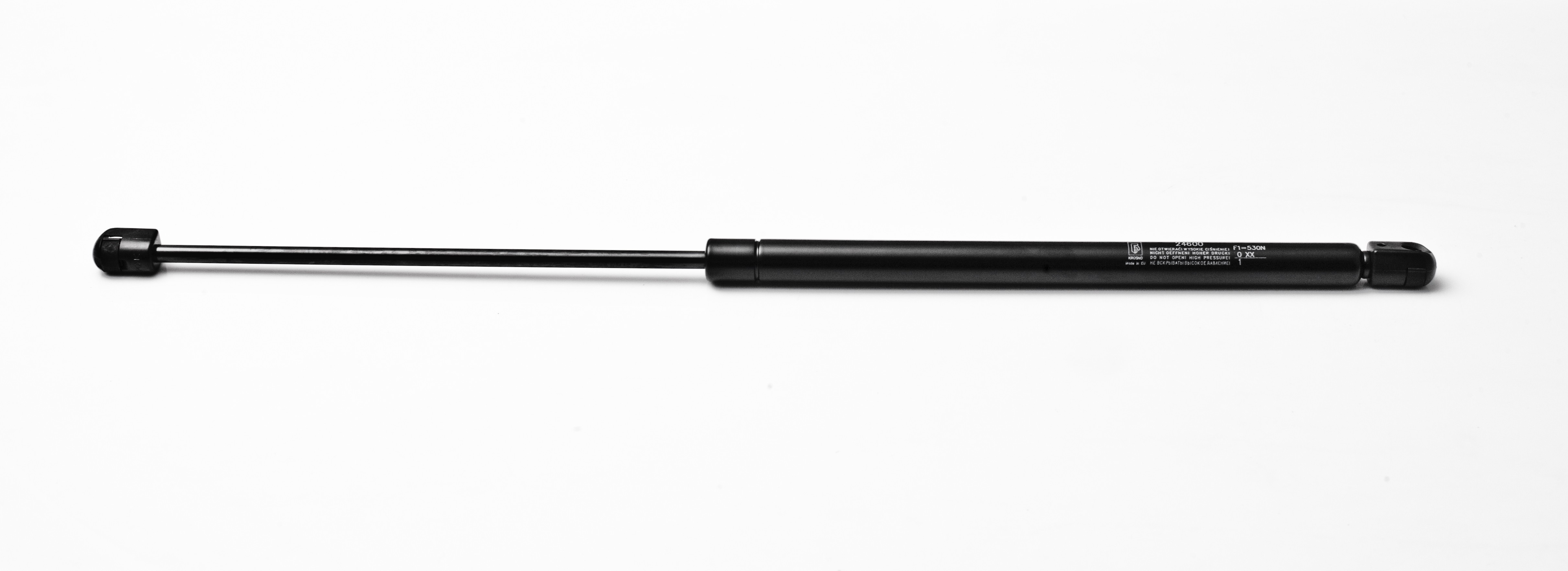 Sprężyna gazowa (24600 FA Krosno) siła 530N długość 558mm skok 235mm