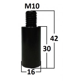 Przedłużenie sprężyny adapter o średnicy 16mm gwint M10 30mm